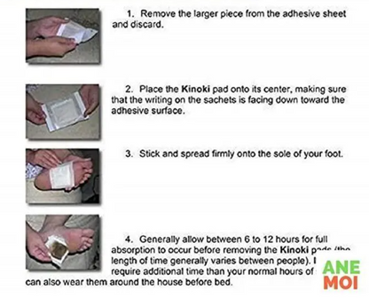 Foot Pads (Pack of 1) 10 Patches