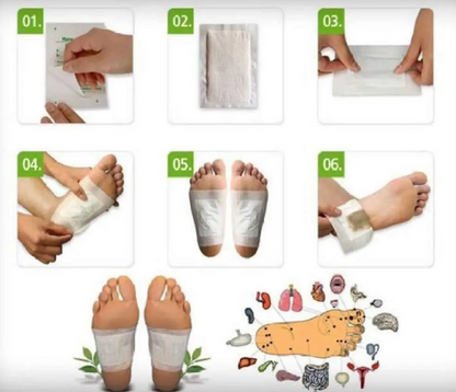 Foot Pads (Pack of 1) 10 Patches